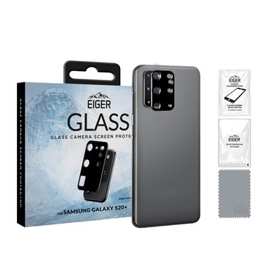 EIGER Samsung Galaxy S20+ Kameraglas 3D Glass Camera clear