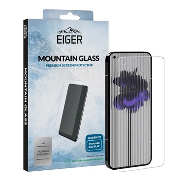 EIGER Nothing Phone 1 Display-Glas (1er-Pack) Mountain Glass 2.5D clear