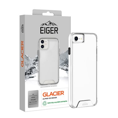 EIGER Apple iPhone SE2020/8/7/6s/6 Hard-Backcover Glacier clear