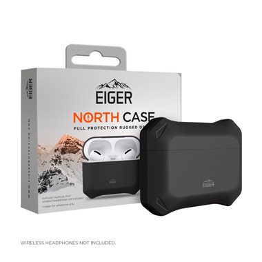 EIGER Apple AirPods Pro Outdoor-Cover North Case Shadow Black