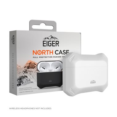 EIGER Apple AirPods Pro Outdoor-Cover North Case Ice White