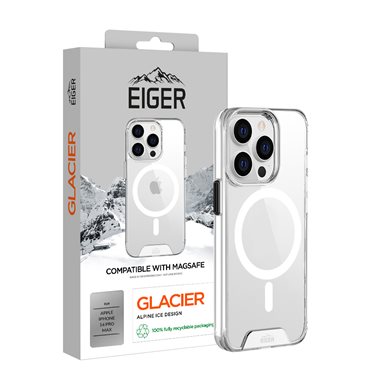 EIGER Apple iPhone 14 Pro Max transparentes Magsafe Case Eiger Glacier Magsafe Case iPhone 14 Pro Max Clear