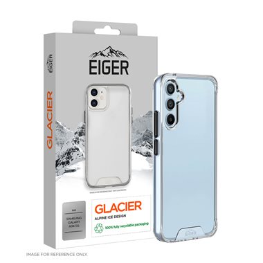 EIGER Samsung Galaxy A34 5G transparentes Hard-Cover Eiger Glacier Case clear