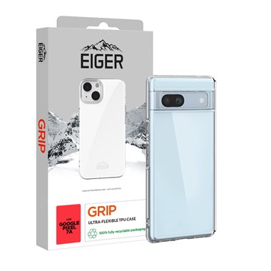 EIGER Google Pixel 7a flexibles TPU-Case Eiger Grip Case clear