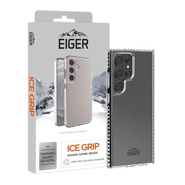 EIGER Samsung Galaxy S24 Ultra 3m Drop-Protection Case transparent Eiger Ice Grip Case clear