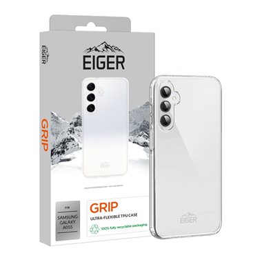 EIGER Samsung Galaxy A05s flexibles TPU-Case Eiger Grip Case clear