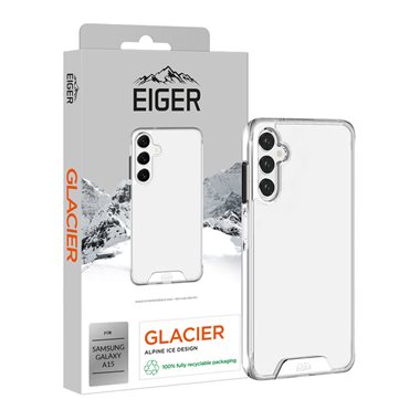 EIGER Samsung Galaxy A15 / A15 5G transparentes Back-Case Eiger Glacier Case clear