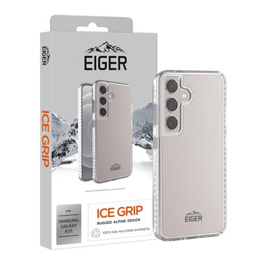 EIGER Samsung Galaxy A35 3m Drop-Protection Case transparent Eiger Ice Grip Case clear