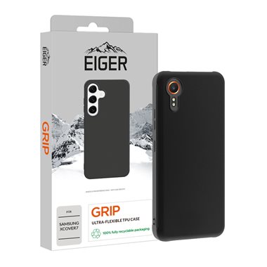 EIGER Samsung Galaxy Xcover 7 flexibles TPU-Case Eiger Grip Case black