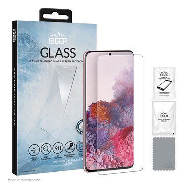 EIGER Samsung Galaxy S20 FE Display-Glas 2.5D Glass clear