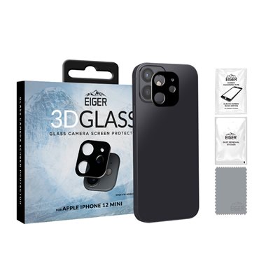 EIGER Apple iPhone 12 mini Kameraglas 3D Glass Camera clear
