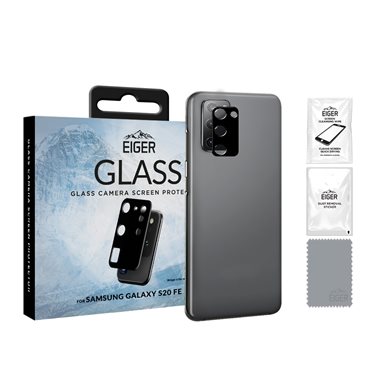 EIGER Samsung Galaxy S20FE Kameraglas 3D Glass Camera clear