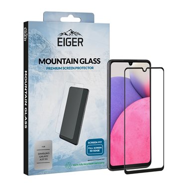 EIGER Samsung Galaxy A33 5G 3D Glas Case friendly Mountain Glass 3D