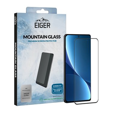 EIGER Xiaomi 12 Pro / 13 Pro 3D Glas Case friendly Mountain Glass 3D