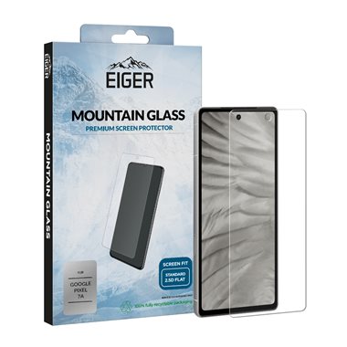 EIGER Google Pixel 7a Display-Glas (1er-Pack) Mountain Glass 2.5D clear