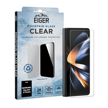EIGER Samsung Galaxy Z Fold5 Frontdisplay-Glas Standard Fit Eiger Mountain Glass Clear