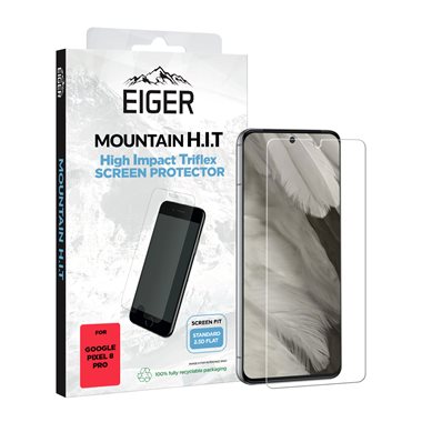 EIGER Google Pixel 8 Pro Display-Folie (1er-Pack) Eiger Mountain H.I.T Clear