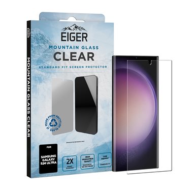 EIGER Samsung Galaxy S24 Ultra Display-Glas Standard Fit Eiger Mountain Glass Clear
