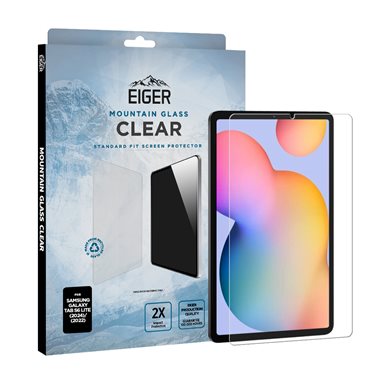 EIGER Samsung Galaxy Tab S6 Lite (2024/22) Displayschutzglas Mountain Glass Clear Tablet