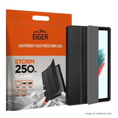 EIGER Samsung Galaxy Tab A8 10.5 (2021) Folio-Case schwarz Eiger Storm 250m Case Black